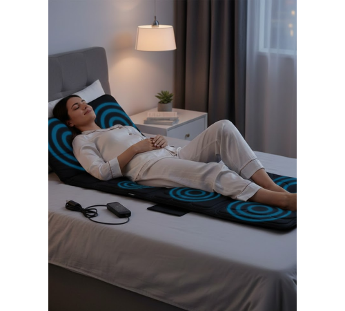 Sırt Bel Boyun Masaj Minderi Isıtmalı Titreşimli Sistem