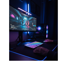 Bluetooth Klavye Mouse Seti Aydınlatmalı Türkçe Q Ergonomik Tasarım