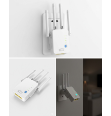 Kablosuz WiFi Tekrarlayıcı 300Mbps