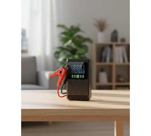 Şarjlı Araç Akü Takviyeli Hava Pompası Powerbank Özellikli