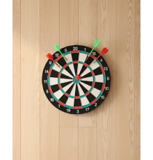 17 İnç Dart Tahtası Şık Tasarım Dayanıklı Yapı ve Dart Oku Hediyeli