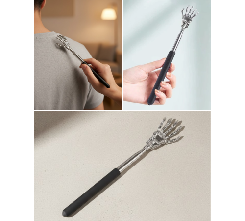 Teleskopik El Masaj ve Sırt Kaşıma Aleti Seyahat Dostu Kompakt Tasarım