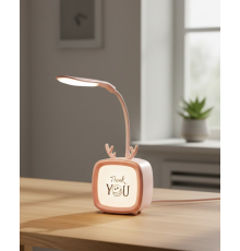 Esnek Gövdeli LED Masa Lambası Taşınabilir Gece Aydınlatması