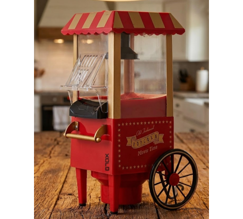 5 Dakikada Popcorn Hazırlayan Yağsız Patlatma Makinesi