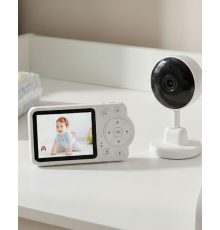 Yakınlaştırma Özellikli Gece Görüşlü Bebek İzleme Kamerası