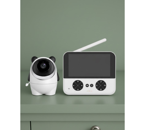 Kablosuz Bebek Kamera Sistemi Ninni ve Alarm Özellikli