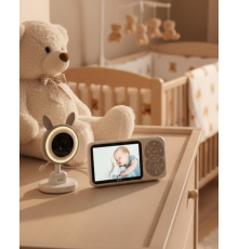 Gece Görüşlü Bebek Telsizi Besleme Hatırlatıcılı LCD Ekran