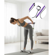 Pilates Bar Direnç Aleti Duruş Geliştirici ve Kas Güçlendirici