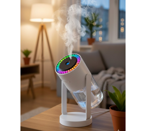 Gökyüzü Projektörlü Buhar Makinesi Ev Ofis ve Araç Uyumlu