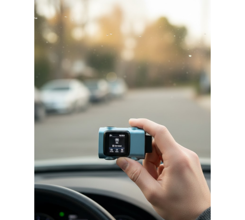 Kompakt Dash Kamera USB Şarj TF Kart Destekli