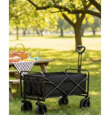 Katlanabilir Eşya Taşıma Arabası Kamp Plaj ve Bahçe Kullanımına Uygun