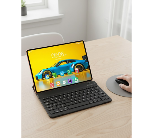 Dokunmatik Android Tablet Klavyeli Kalemli Kılıflı Set