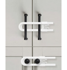 4 Adet Dolap ve Kapak Emniyet Kilidi Evde Güvenli Kullanım İçin