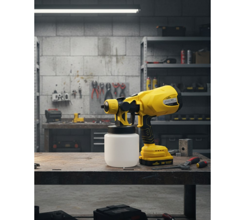 Şarjlı Püskürtme Tabancası Profesyonel Görünümlü Boyama Çözümü