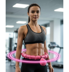 Masajlı Akıllı Hula Hoop Ayarlanabilir Fitness Çemberi