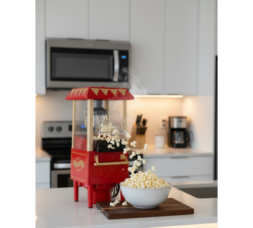 Sağlıklı Atıştırmalıklar İçin Yağsız Popcorn Makinesi