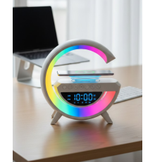 Bluetooth Hoparlör RGB Aydınlatmalı USB TF Kart FM Özellikli