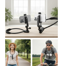 Hızlı Tak Çıkar Özellikli Boyun Askılı Telefon Sabitleyici