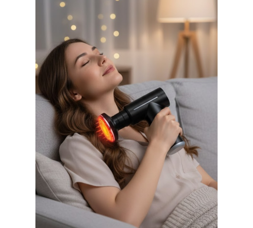 Spor Sonrası Kas Gevşetici Masaj Cihazı Çift Fonksiyonlu