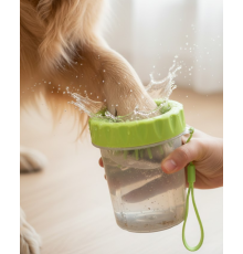 Köpek Pati Temizleyici Yıkama Kabı Halı ve Zemin Koruyucu