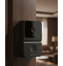 Kablosuz Video Kapı Zili Gece Görüşlü Gerçek Zamanlı Fotoğraf