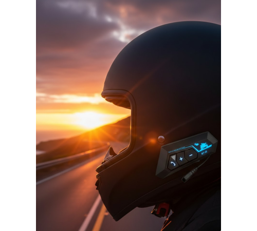 15 20 Saat Müzik Süreli Kask İçi Bluetooth Kulaklık