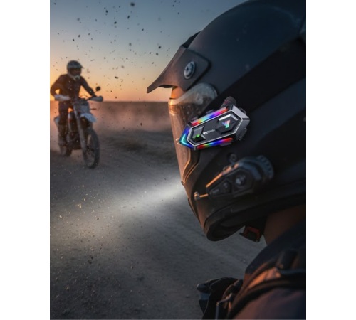 Çift Gürültü Azaltmalı Motosiklet Kask Telsiz Kulaklık