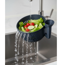 Çok Amaçlı Sebze Yıkayıcı Ergonomik Tasarım Süzgeçli Mutfak Kabı