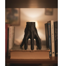 3D Siyah El Tasarım Dekor 27x22 cm Büyük Boy Statement Obje