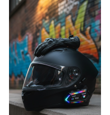 Intercom Mesafeli IPX6 Suya Dayanıklı Kask Kulaklık Sistemi