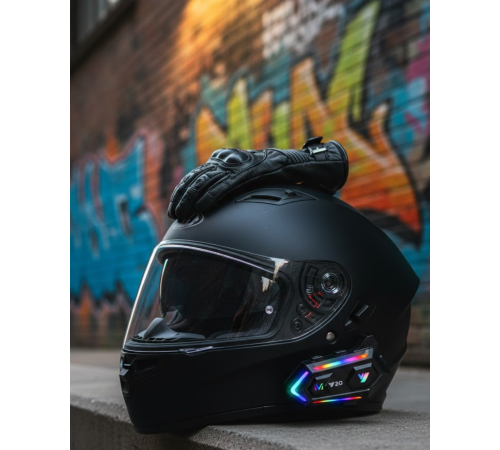 Intercom Mesafeli IPX6 Suya Dayanıklı Kask Kulaklık Sistemi