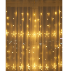 20 Yıldızlı LED Şerit Işık 5W Güç İç Mekan Parti ve Vitrin Süsleme