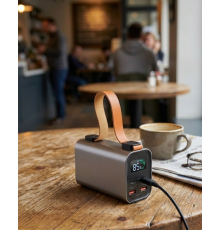 50000mAh Süper Fast Charge LED Işıklı Taşınabilir Power Bank