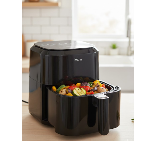 4 Litre Cam Hazneli 1360W Ayarlanabilir Isılı Airfryer
