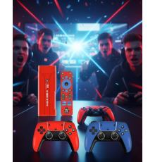 Retro Android Game Stick 64GB 10K HD Çift Kişilik Oyun Konsolu