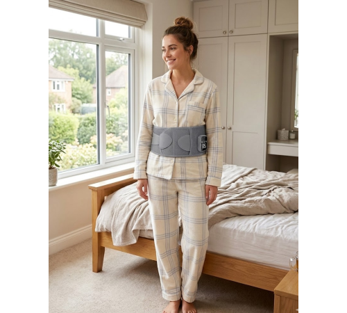 Ergonomik Isı Terapili Titreşimli Bel Kemeri Taşınabilir Tasarım