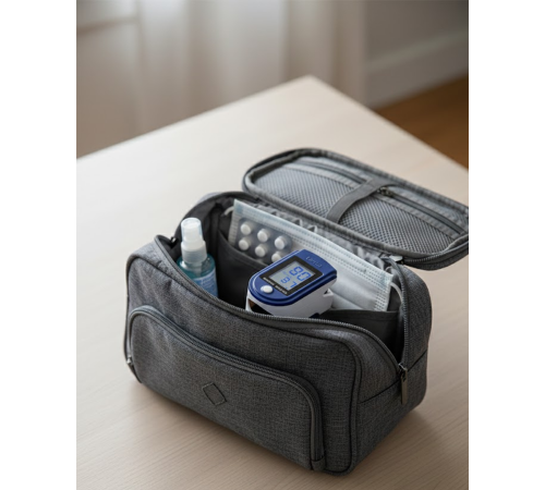 Hassas Ölçüm Sağlayan Parmak Ucu Oksimetresi Taşınabilir