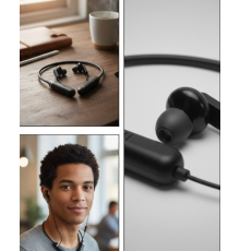 Gün Boyu Konfor Sağlayan Manyetik Kulak İçi Kablosuz Kulaklık