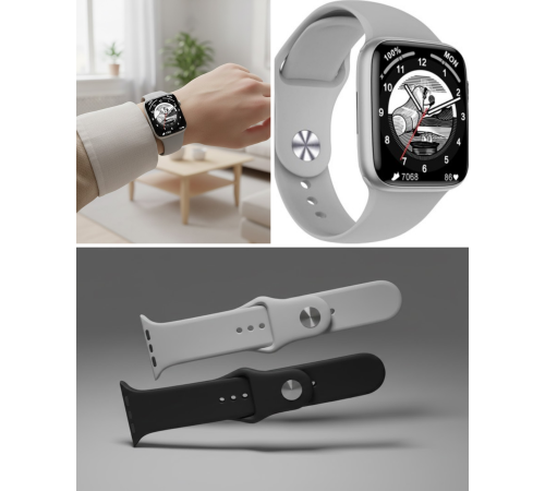 Sesli Görüşme Özellikli Akıllı Saat Sağlık ve Aktivite Takibi