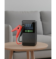 Araç İçin Akü Takviye Cihazı ve Kablosuz Hava Kompresörü