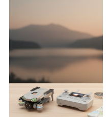 360° Takla ve Çift Kamera Özellikli Hobi Drone