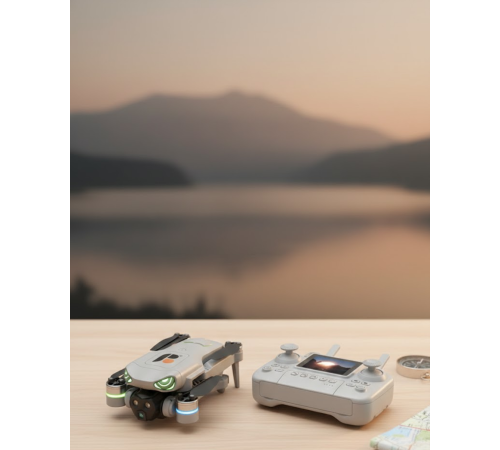 360° Takla ve Çift Kamera Özellikli Hobi Drone