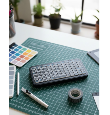 Şarjlı Kablosuz Mini RGB Klavye Uzun Pil Ömürlü