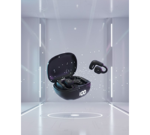 Dual Mikrofonlu Açık Kulak Kablosuz Kulaklık Net Görüşme