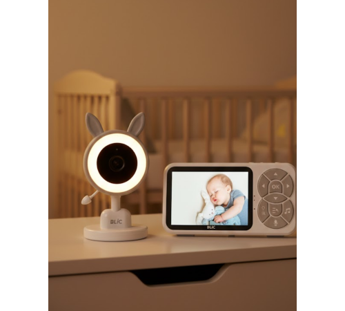 Çoklu Kamera Destekli Bebek İzleme Sistemi RGB Gece Lambalı