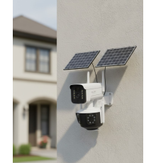 Güneş Enerjili 4G IP Kamera Dış Mekan Uyumlu Hareket Algılamalı