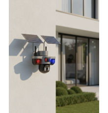 Çoklu Lensli 9MP Solar Güvenlik Kamerası 4G SIM Kart Destekli