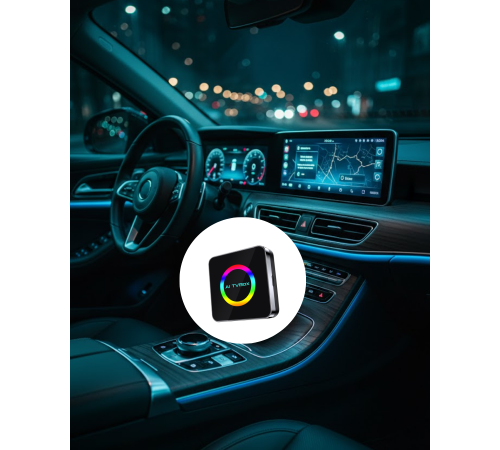 Kablosuz Android Auto CarPlay Destekli Araç Multimedya Adaptörü