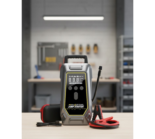 Araç Kullanıcıları İçin Çok Fonksiyonlu Akü Takviye Cihazı