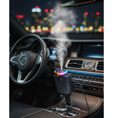 Araç İçi Nemlendirici Aromaterapi ve Hızlı Şarj Bir Arada
